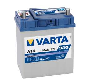 Autobaterie 12V/  40 Ah/ 330A  A14