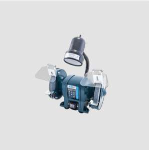 Bruska stolní dvoukotoučová 150mm/300W + svítidlo