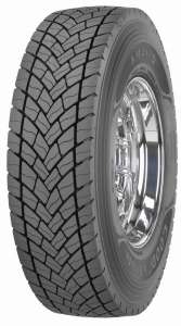 Pneu 245/70 R19,5 KMAX D 136/134M D B 72 TL - Goodyear