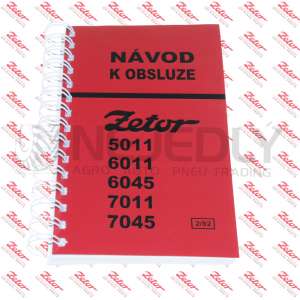 Návod k obsluze - Z 5011-7045 - CZ 222212165 ZETOR