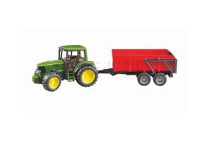 Traktor JD 6920 s vlečkou