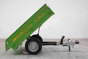 Traktorový návěs sklápěcí za malotraktor 1,3t s SPZ