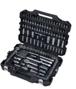 Sada nástrčných klíčů 1/4",3/8",1/2" 181 ks