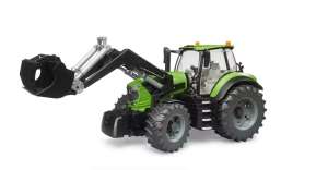 Traktor Bruder Deutz 8280TTV s čelním nakladačem