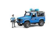 Bruder policejní Land Rover s policajtem 